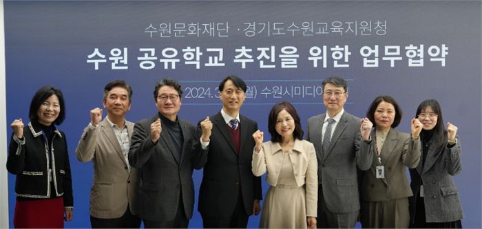 수원문화재단-경기도수원교육지원청 업무협약 체결