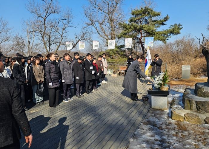 경기북부보훈지청, 3·1절 계기 '기억의 발걸음' 릴레이 참배 마무리 