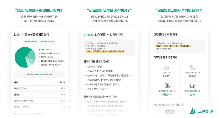  나인와트의 그린플래너 APP 출시