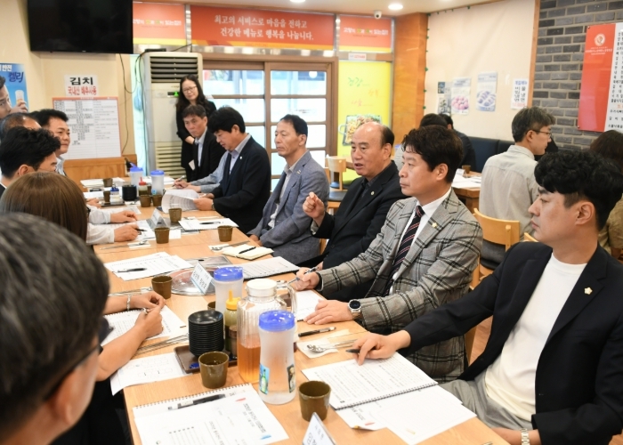 2025년 동두천시 의정협의회 개최