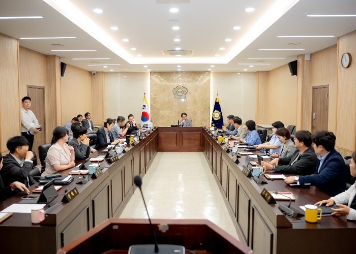 남양주시의회, 현안사항 보고회 및 전체의원 간담회 개최 