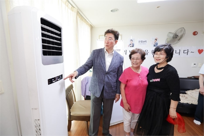 문막읍 경로당 무더위쉼터 점검